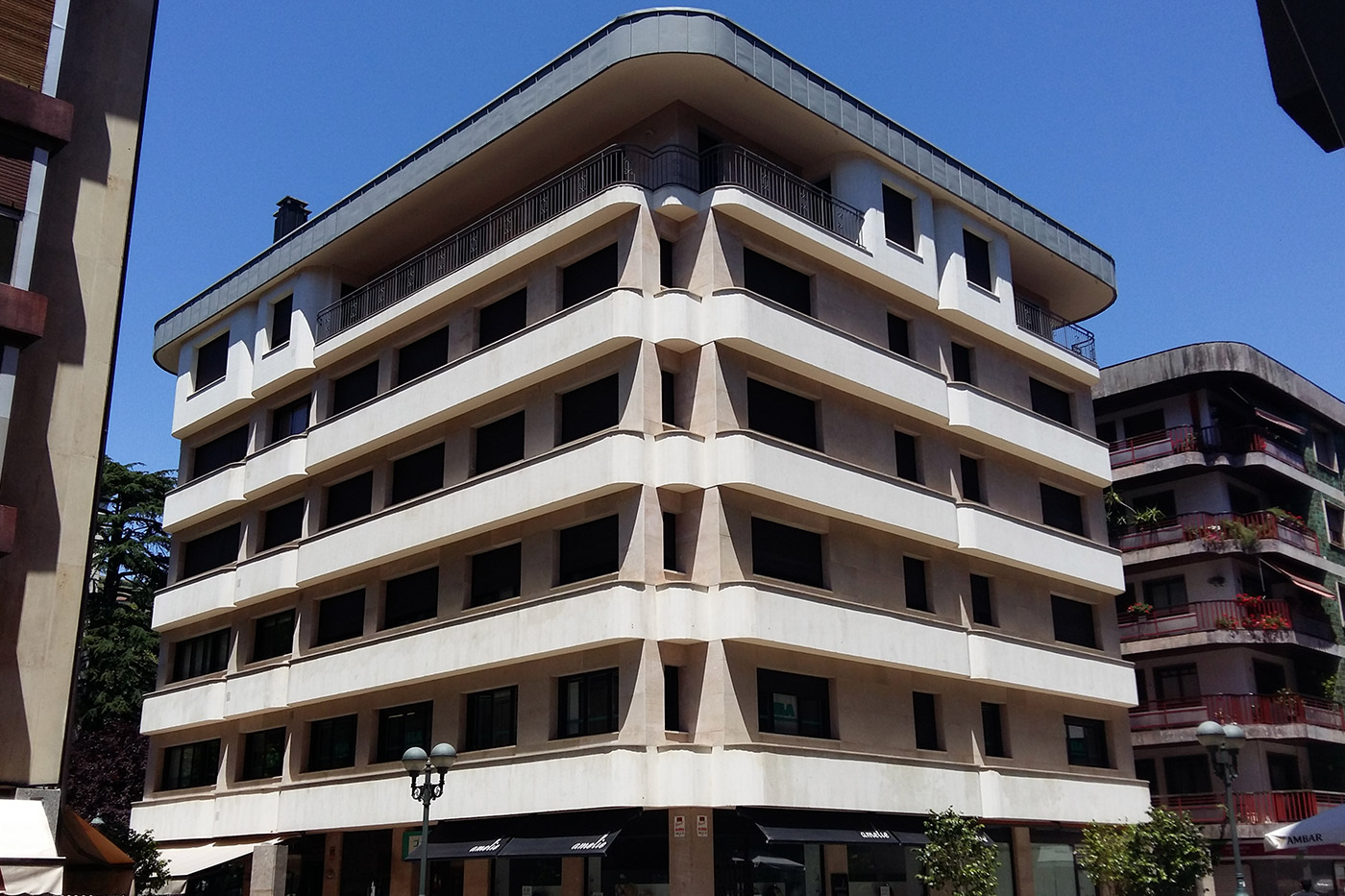 Reforma fachada de edificio