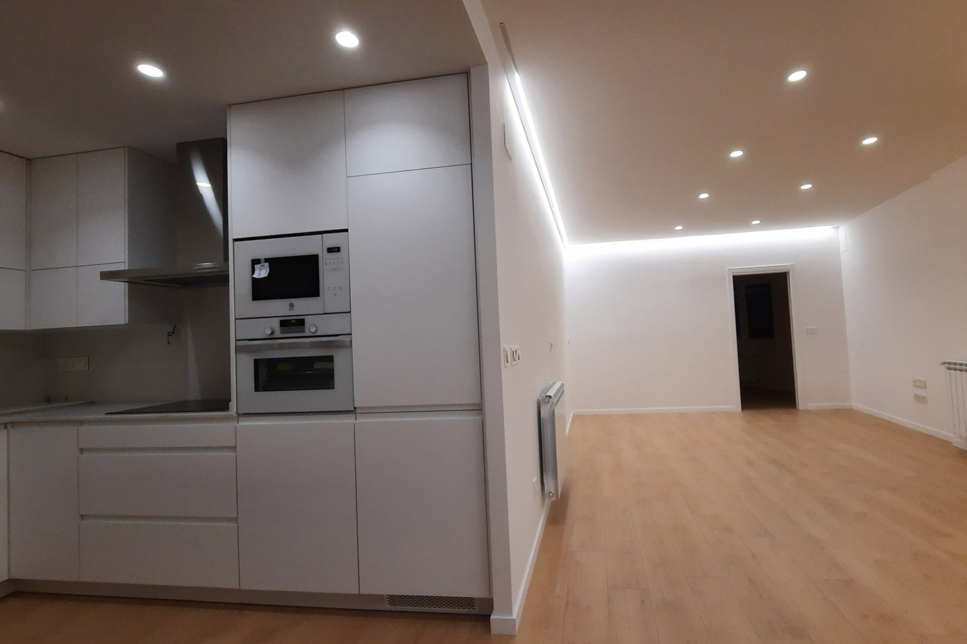 Reforma interior cocina y salón